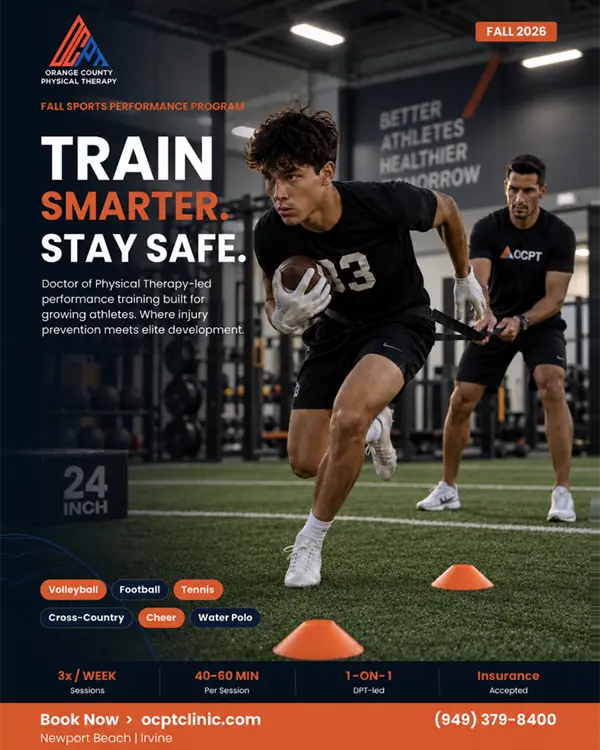 Fall Sports Performance Program Flyer 